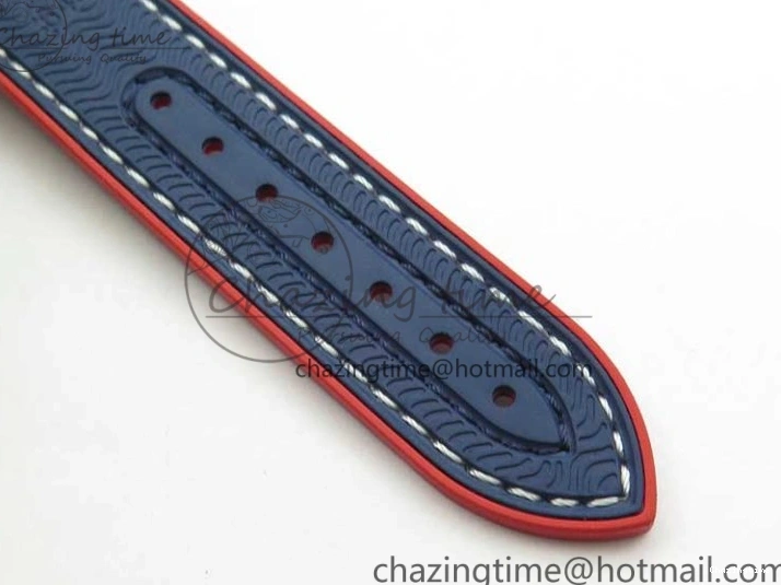 0504 Comfortable Planet Ocean 43.5mm America’s Cup VSF Best Edition White Dial On Blue Gummy Strap A 7900